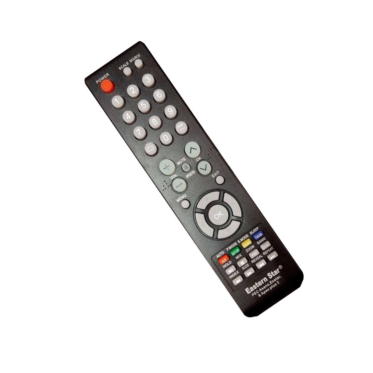 Asano Ecstar Apex Plus Universal Remote Control SRJD A15E