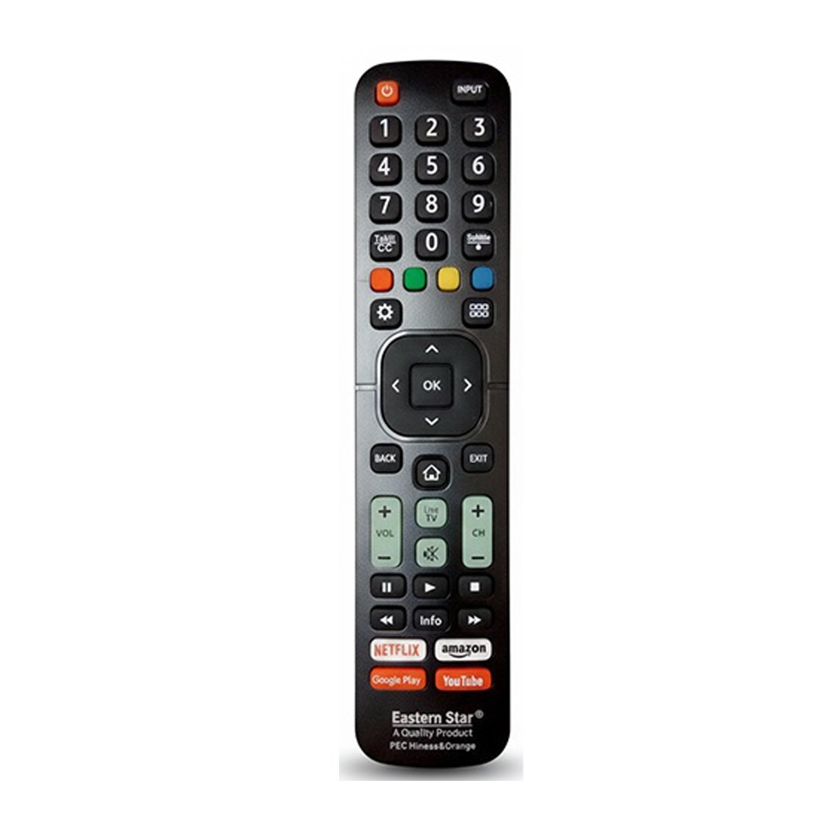 Hisense Orange Universal led lcd tv Remote Control srjd a17e